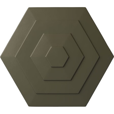 Ekena Millwork Woodruff Ceiling Medallion, Hand-Painted Witch Hazel, 23 1/4"OD x 7/8"P CM23WFWHF